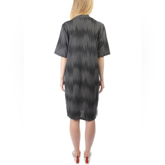 Cheap Monday Smash Lightning Grey Cotton Dress - Picture 3 of 14